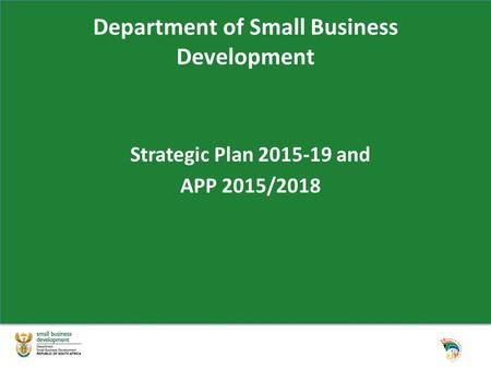 Department of Small Business Development