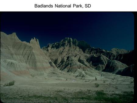 Badlands National Park, SD