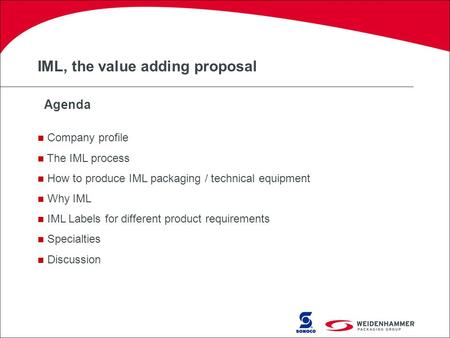 IML, the value adding proposal