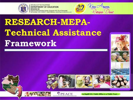 RESEARCH-MEPA- Technical Assistance Framework.