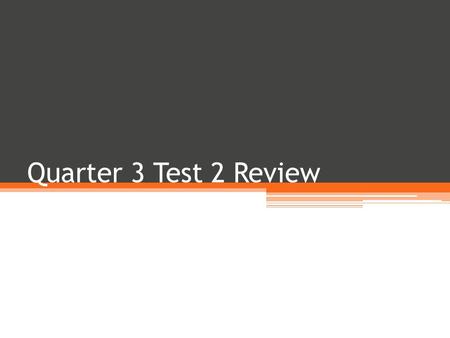 Quarter 3 Test 2 Review. 1 Typically, household appliances operate at 120 volts. What is the current flowing in the circuit of a microwave when the resistance.