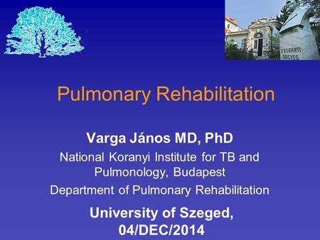 Pulmonary Rehabilitation