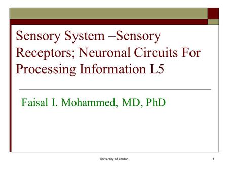 Faisal I. Mohammed, MD, PhD