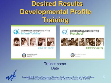 Desired Results Developmental Profile Training