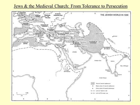 Jews & the Medieval Church: From Tolerance to Persecution.