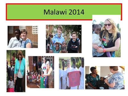 Malawi 2014. Global School Partnership Nansomba Secondary School.