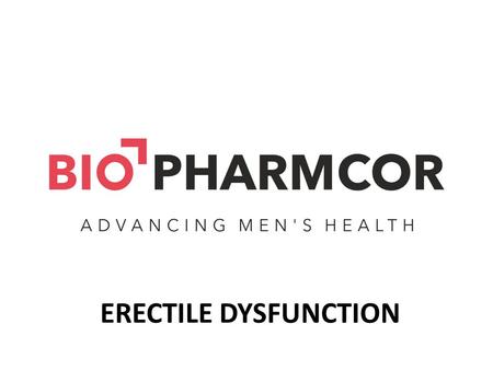 ERECTILE DYSFUNCTION.