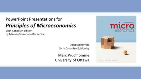 Principles of Microeconomics