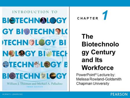 The Biotechnology Century and Its Workforce