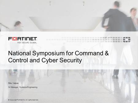 National Symposium for Command & Control and Cyber Security