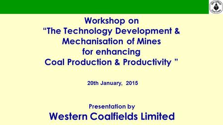 Western Coalfields Limited