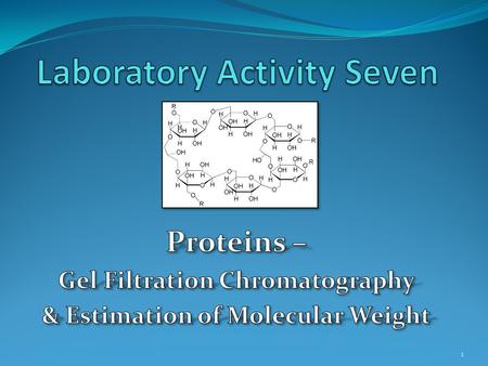 1. 2  A form of “partition chromatography”.  Stationary phase is a porous gelatinous matrix (in the form of beads).  Sample components enter pores.