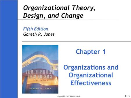 Organizational Effectiveness