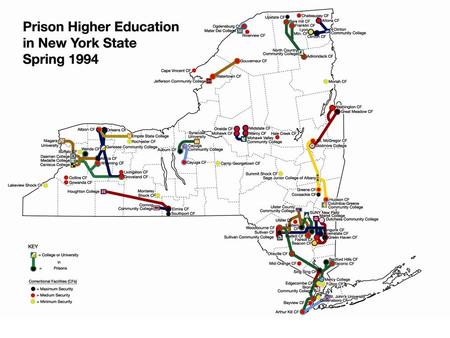 1994: 13 Community Colleges in 31 New York State Prisons… …2014: 5 Comm. Colleges in 5 Prisons Bronx Community College (Sing Sing) Cayuga Community.