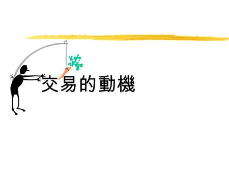 交易的動機. 討論：  為什麼人要進行交易？ 討論：  試想像你走進一間唱片店，付了＄１００ 給店主，買下你最喜愛歌手的最新唱片。  誰會得益 ?  誰又會有所損失？