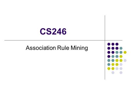 Association Rule Mining