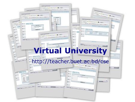 Virtual University