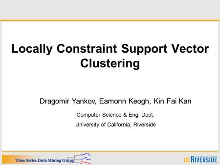 Locally Constraint Support Vector Clustering