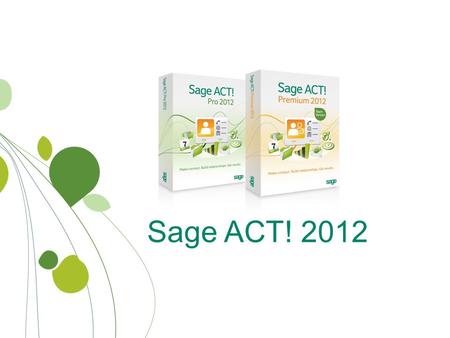 Sage ACT! 2012. About Winnovative Tech Consulting, LLC Since 1993, WTC has been working with proactive business professionals through out New York’s Capital.