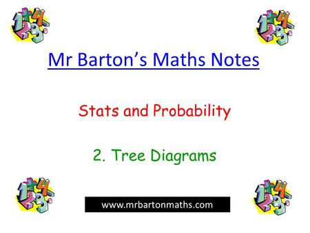 Mr Barton’s Maths Notes