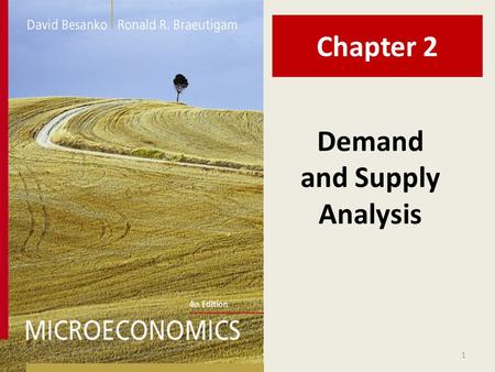 Demand and Supply Analysis