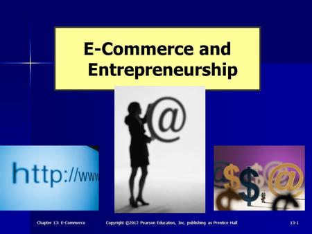 E-Commerce and Entrepreneurship