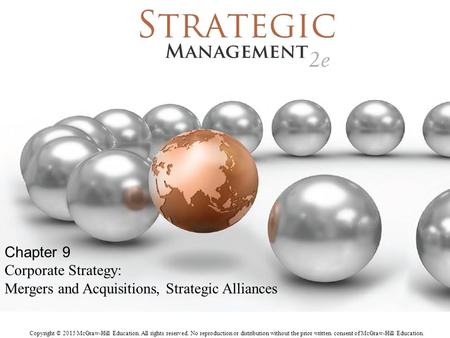 Mergers and Acquisitions, Strategic Alliances