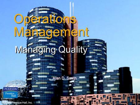 Operations Management