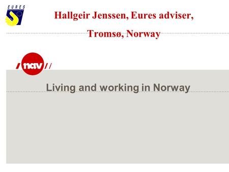 Living and working in Norway