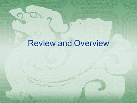 Review and Overview. Review  Combinational logic circuit – Decoder, Encoder, Multiplexer, De-multiplexer, Full Adder, Multiplier  Sequential logic circuit.