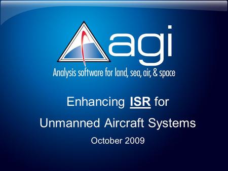 Unmanned Aircraft Systems