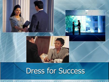 Dress for Success. Fast Food Tele-MarketerManufacturingJanitorialHousekeepingRetail Amanda is prepared to interview for…