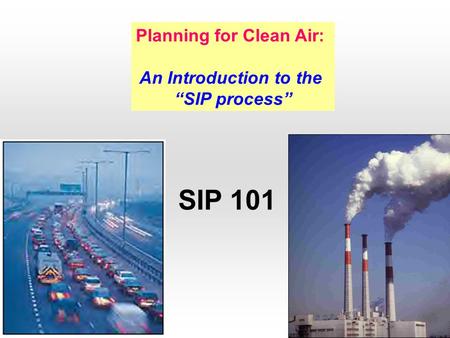 Planning for Clean Air: