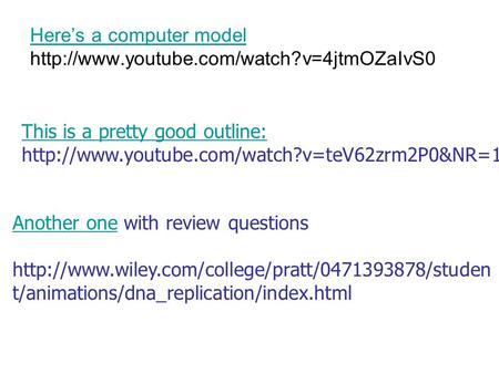 Here’s a computer model Here’s a computer model  Another oneAnother one with review questions