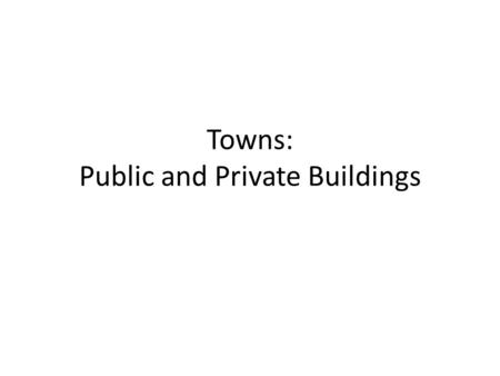 Towns: Public and Private Buildings. KNOSSOS Mycenae.