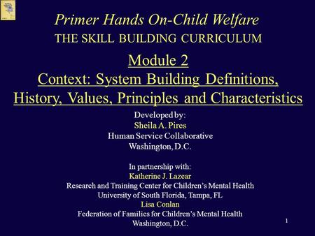 Primer Hands On-Child Welfare