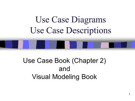 Use Case Diagrams Use Case Descriptions