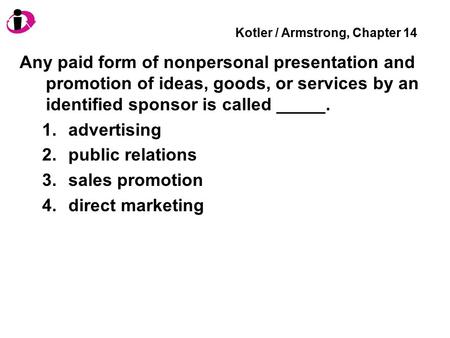 Kotler / Armstrong, Chapter 14