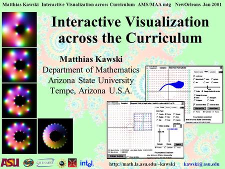 Interactive Visualization across the Curriculum