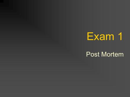 Exam 1 Post Mortem. A heating system with a thermostat is an example of a simple system. In this system, the desired temperature and the actual temperature.