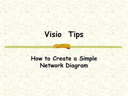 How to Create a Simple Network Diagram