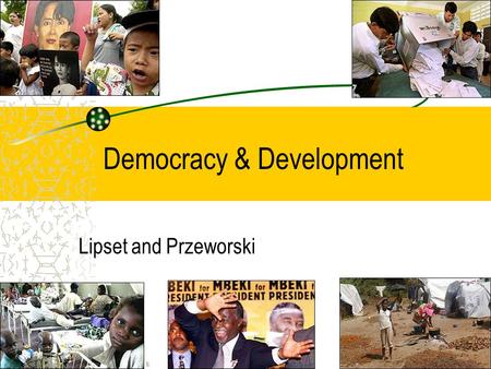 Democracy & Development