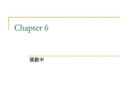 Chapter 6 張啟中. Kongsberg Bridge Problem (1736) A Kneiphof a b c d g C D B f e a b c d g e f A B C D Euler’s graph.