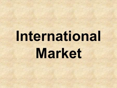 International Market. Top 50 Energy Companies by Market Capitalisation, end 2000, % Other Oil 19.3 ExxonMobil 16.6 Royal Dutch/Shell 11.7 TotalFinaElf.