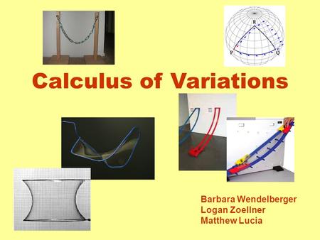 Calculus of Variations