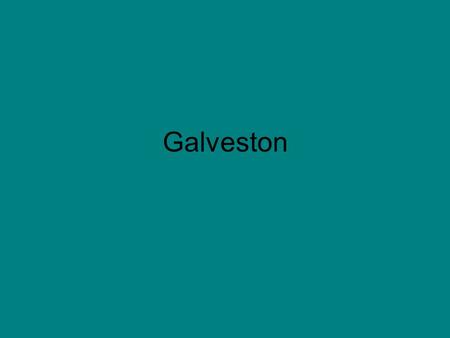 Galveston. The Galveston hurricane of 1900 occurred before assigning official code names to tropical storms. Its for this reason that it is often referred.