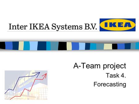 A-Team project Task 4. Forecasting. Steps in forecasting Determine the use of the forecast Select the items to be forecast Determine the time horizon.