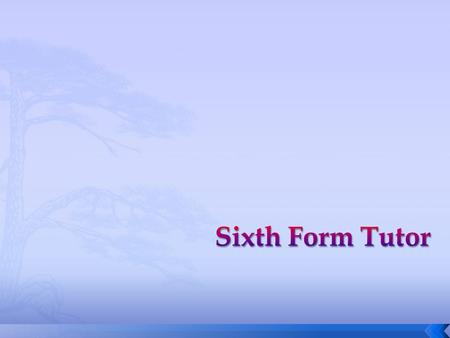  First port of call for pastoral support  Checking Planners  General Studies, RS and Citizenship in Tutor period  Dress code and ID badges  Cause.