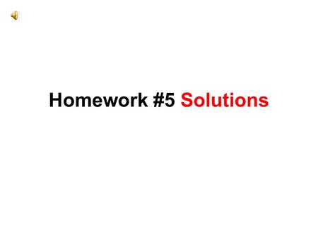 Homework #5 Solutions 1. True or False a) Regular Languages are always Context-Free Languages True False b) Context Free Languages are always Regular.