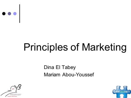 Principles of Marketing